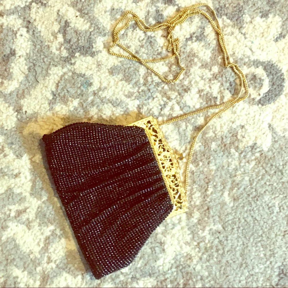 Beaded hand bag